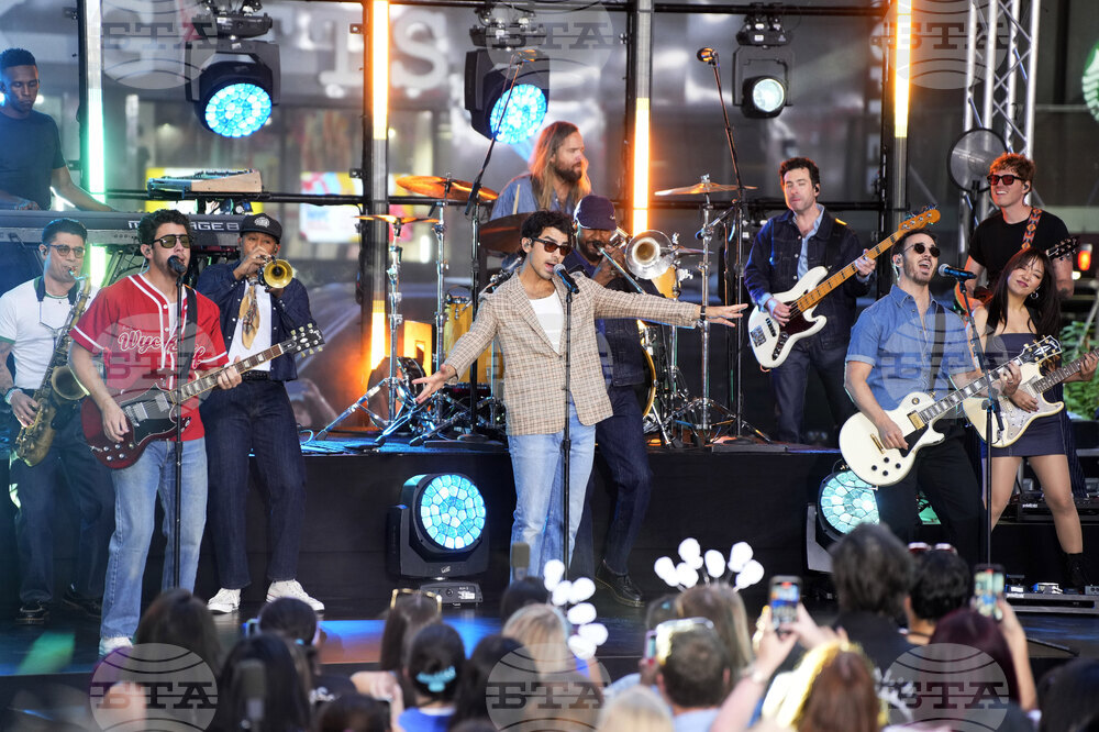 2025 The Jonas Brothers Perform on NBC's Today Show