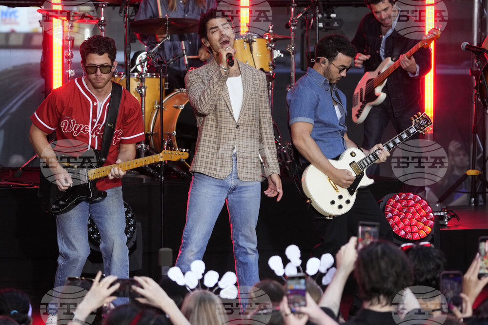 2025 The Jonas Brothers Perform on NBC's Today Show