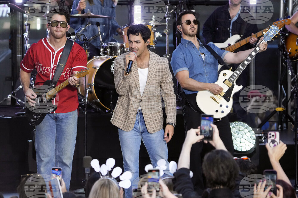 2025 The Jonas Brothers Perform on NBC's Today Show