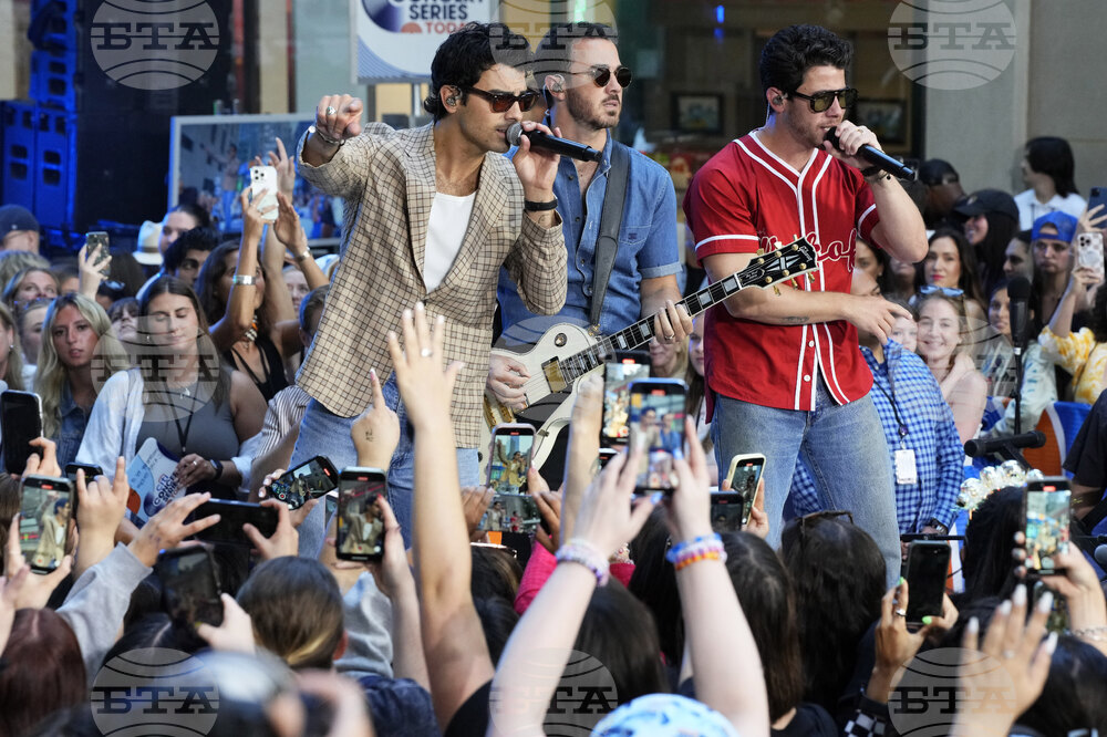 2025 The Jonas Brothers Perform on NBC's Today Show