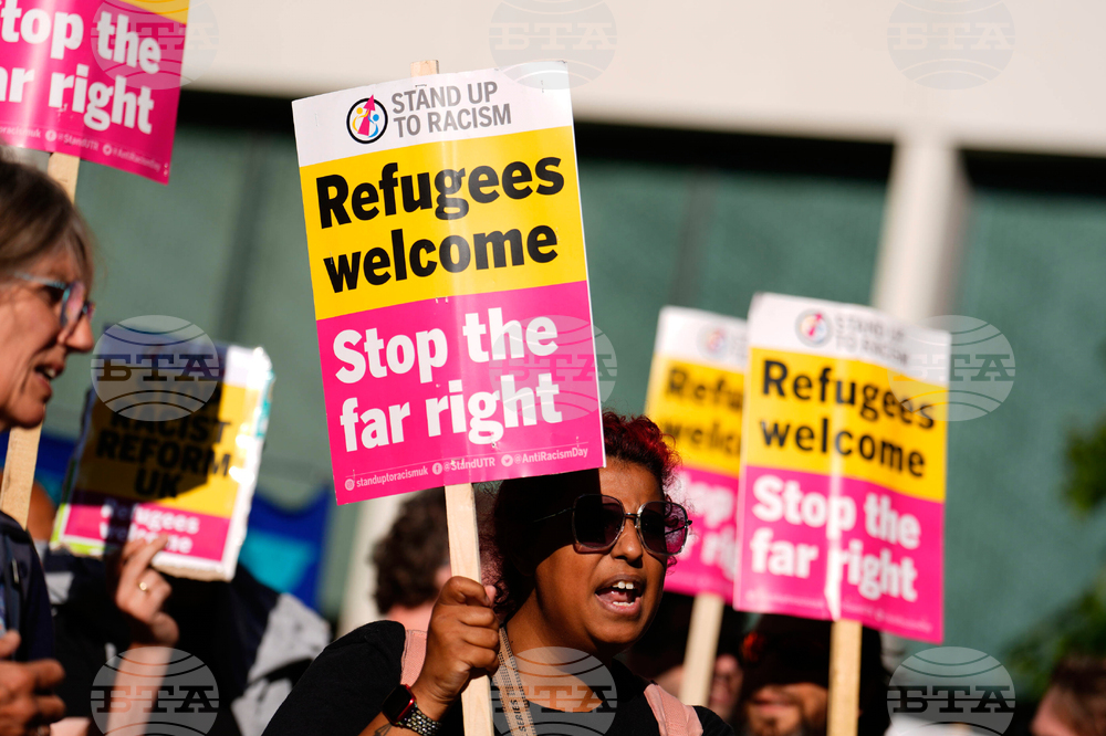 Britain Migration Protest