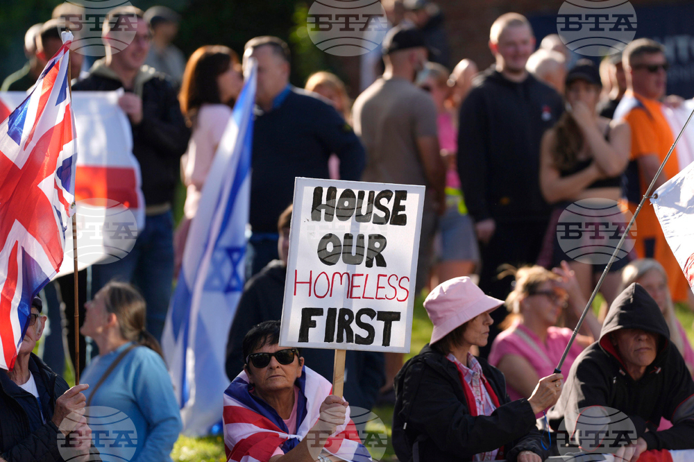 Britain Migration Protest