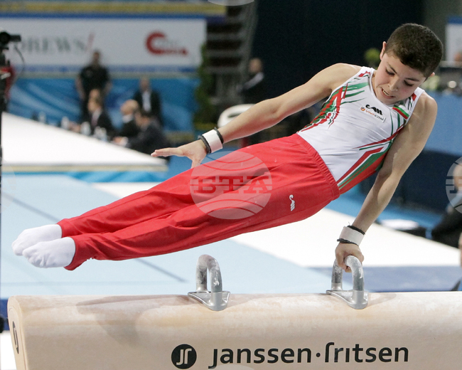  Дейвид Хъдълстоун - състезател по спортна гимнастика