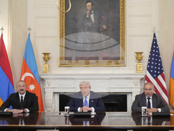 APTOPIX US Armenia Azerbaijan Trump