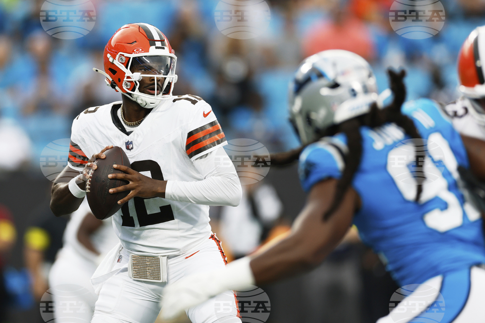 Browns Panthers Football