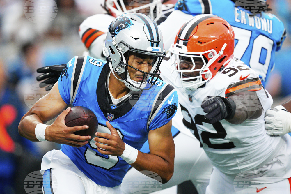 Browns Panthers Football