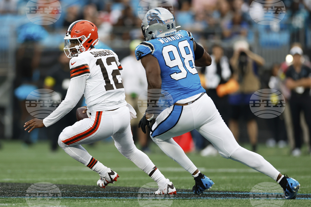 Browns Panthers Football