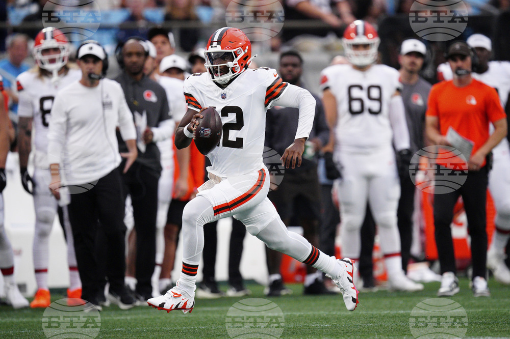Browns Panthers Football
