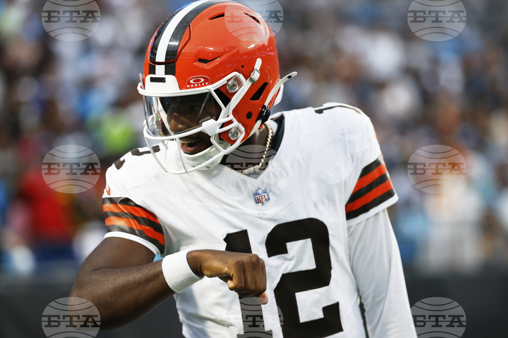 Browns Panthers Football
