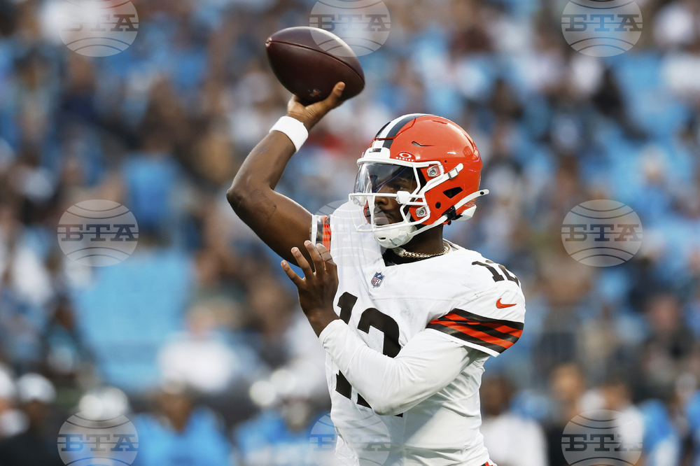 Browns Panthers Football