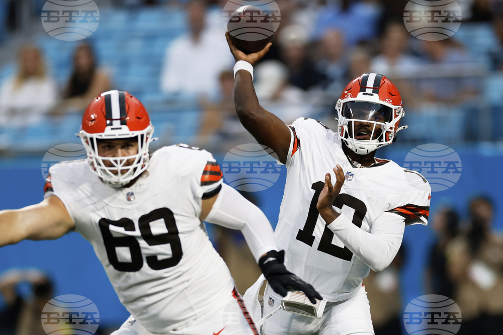 Browns Panthers Football