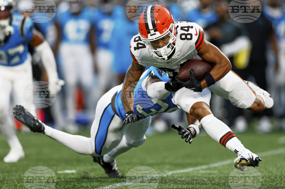 Browns Panthers Football