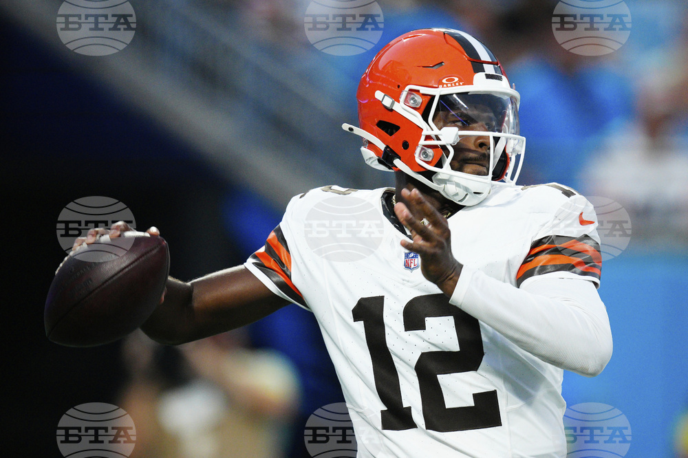 Browns Panthers Football