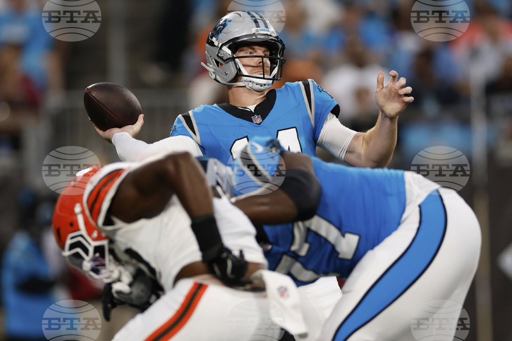 Browns Panthers Football