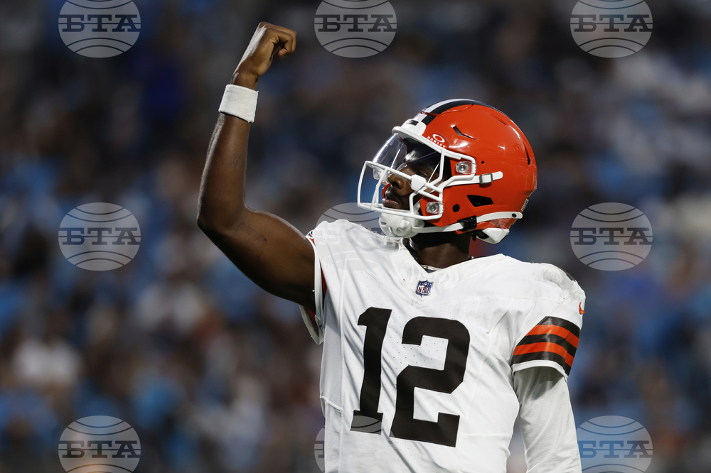 Browns Panthers Football