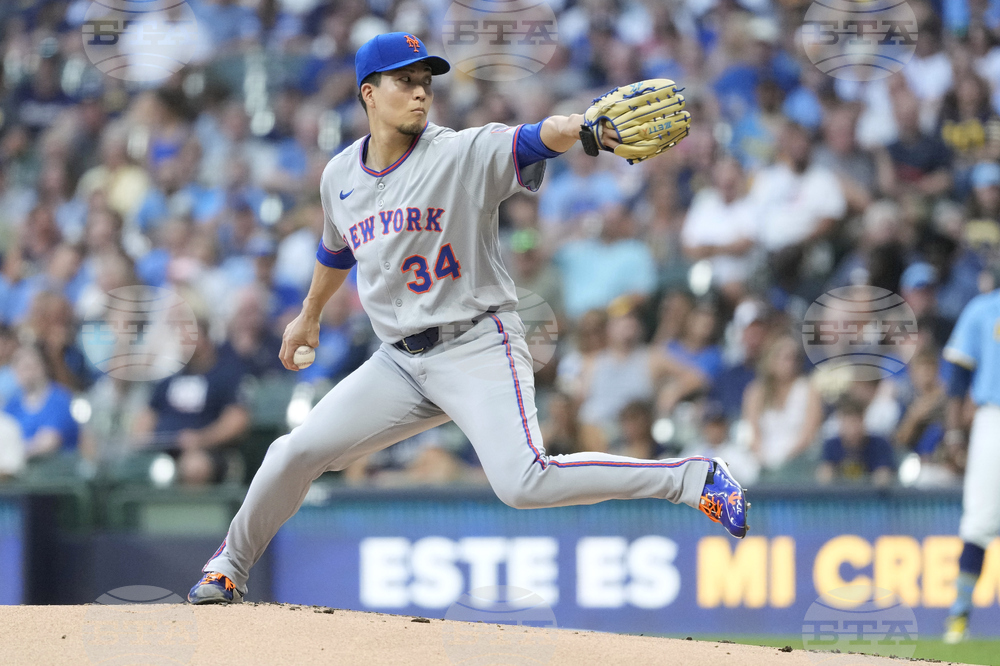 Mets Brewers Baseball