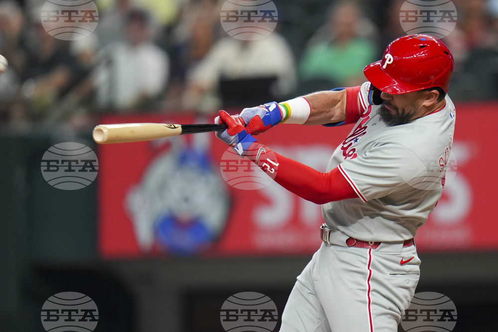 Phillies Rangers Baseball
