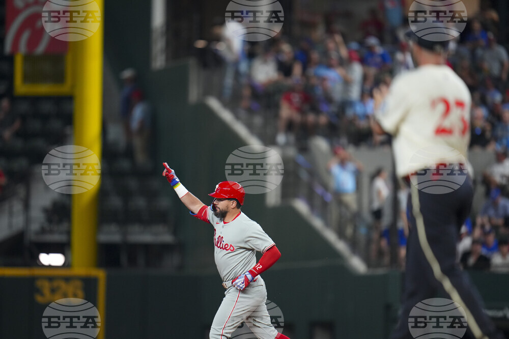 Phillies Rangers Baseball