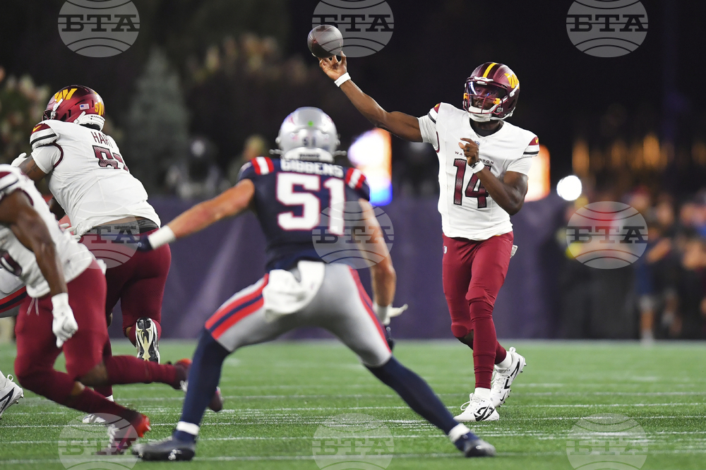 Commanders Patriots Football