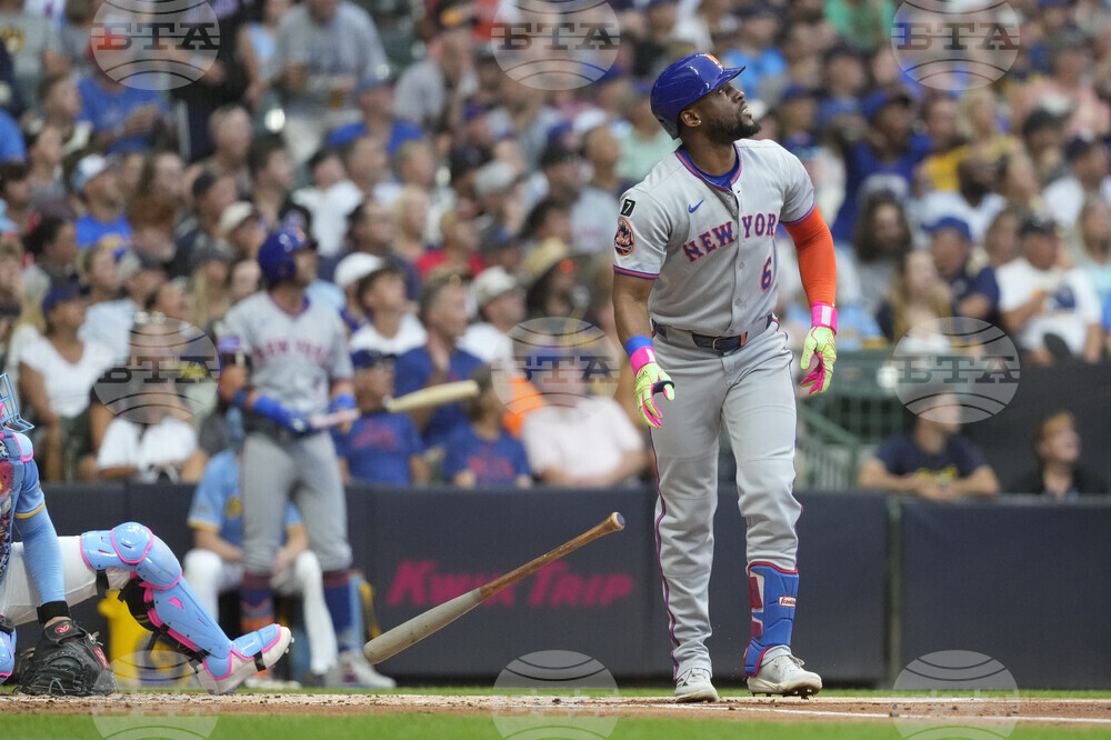 Mets Brewers Baseball