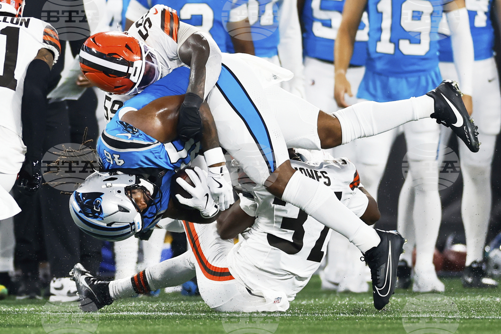 Browns Panthers Football