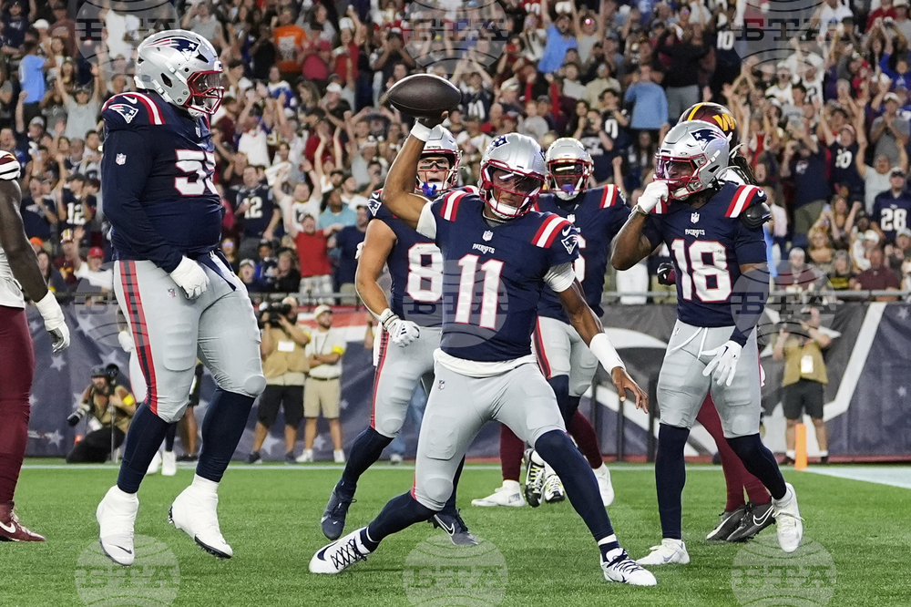 APTOPIX Commanders Patriots Football