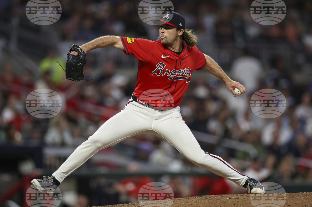 Marlins Braves Baseball