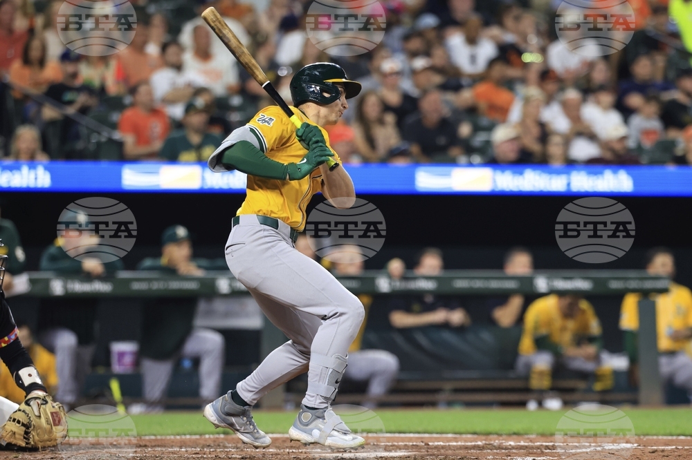 Athletics Orioles Baseball