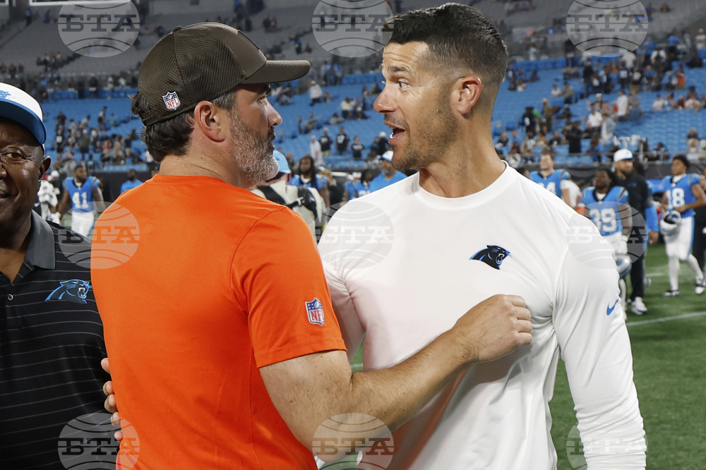 Browns Panthers Football