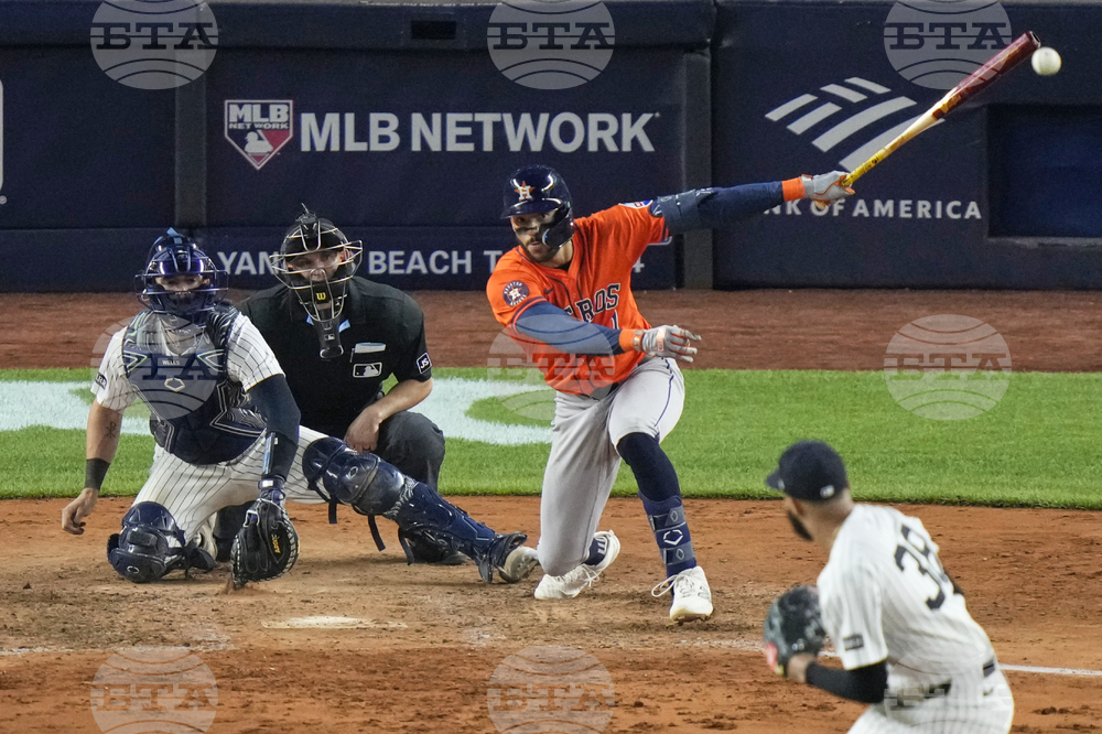 Astros Yankees Baseball