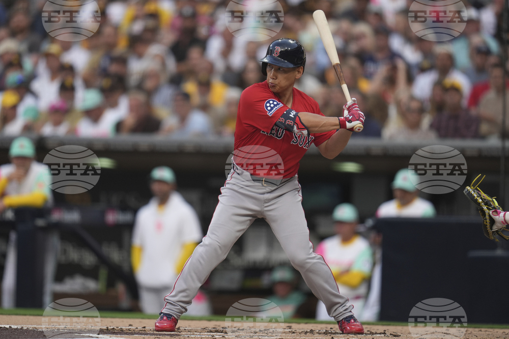 Red Sox Padres Baseball