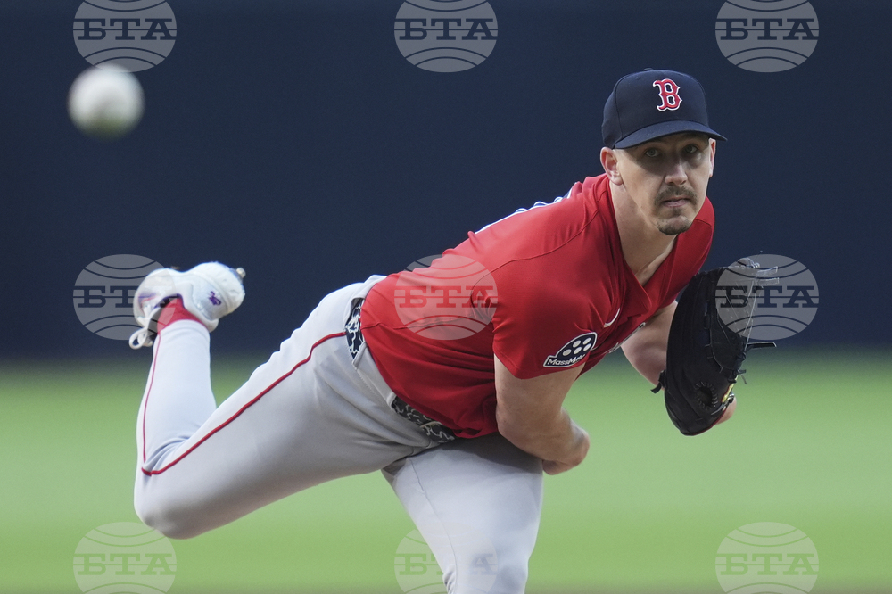 Red Sox Padres Baseball