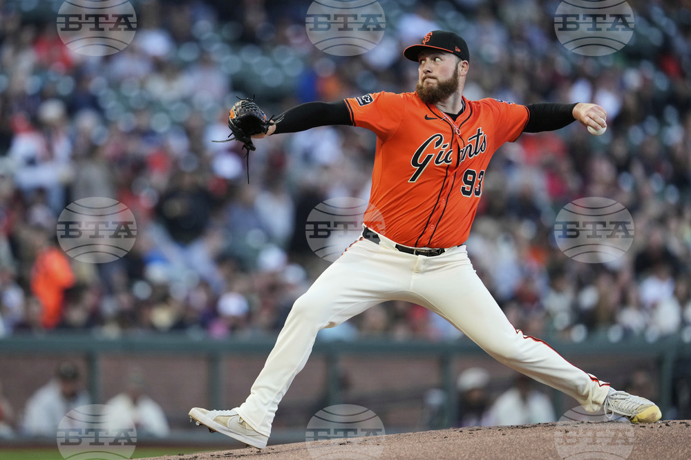 Nationals Giants Baseball