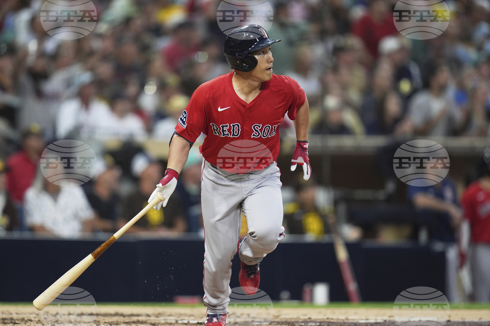 Red Sox Padres Baseball