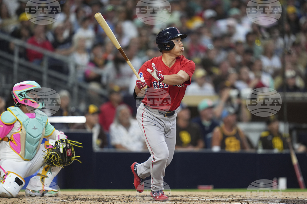 Red Sox Padres Baseball