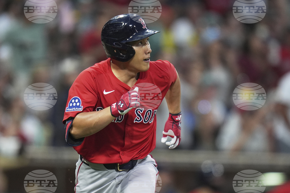 Red Sox Padres Baseball