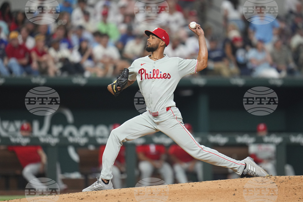 Phillies Rangers Baseball