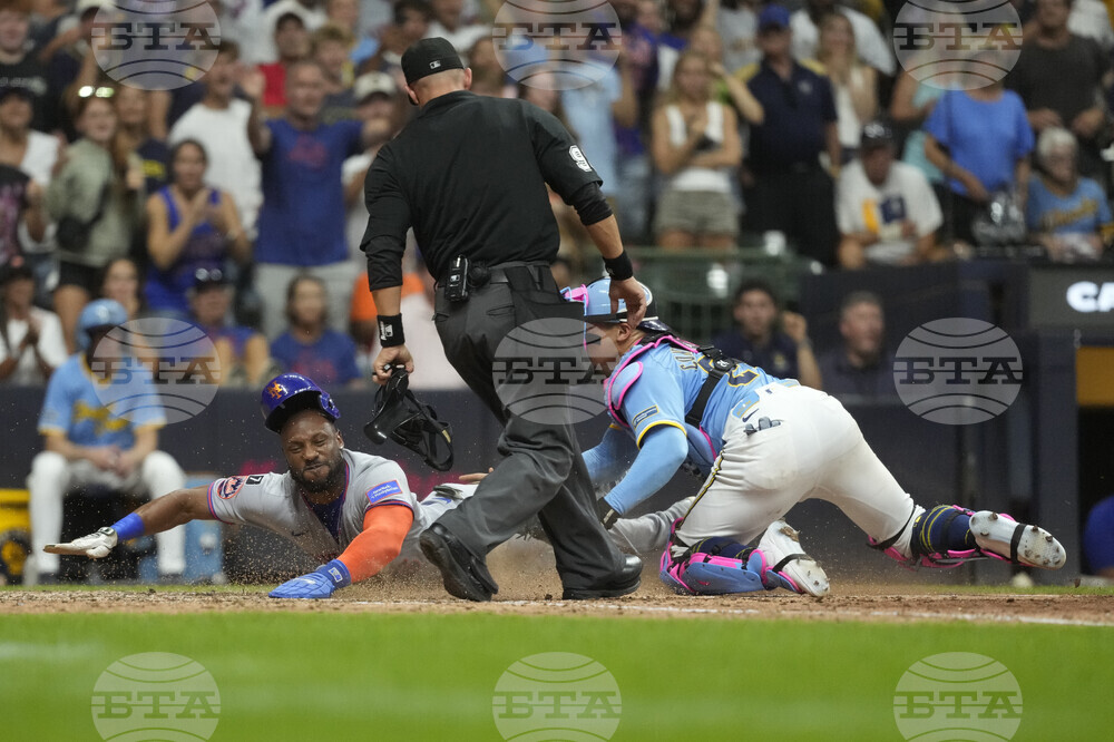 Mets Brewers Baseball