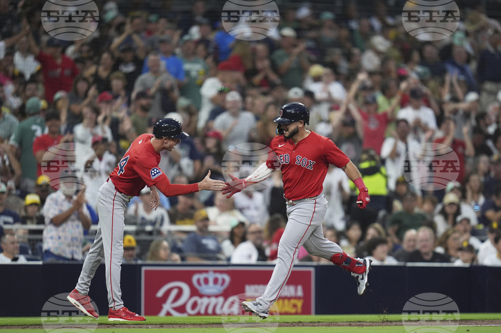 Red Sox Padres Baseball
