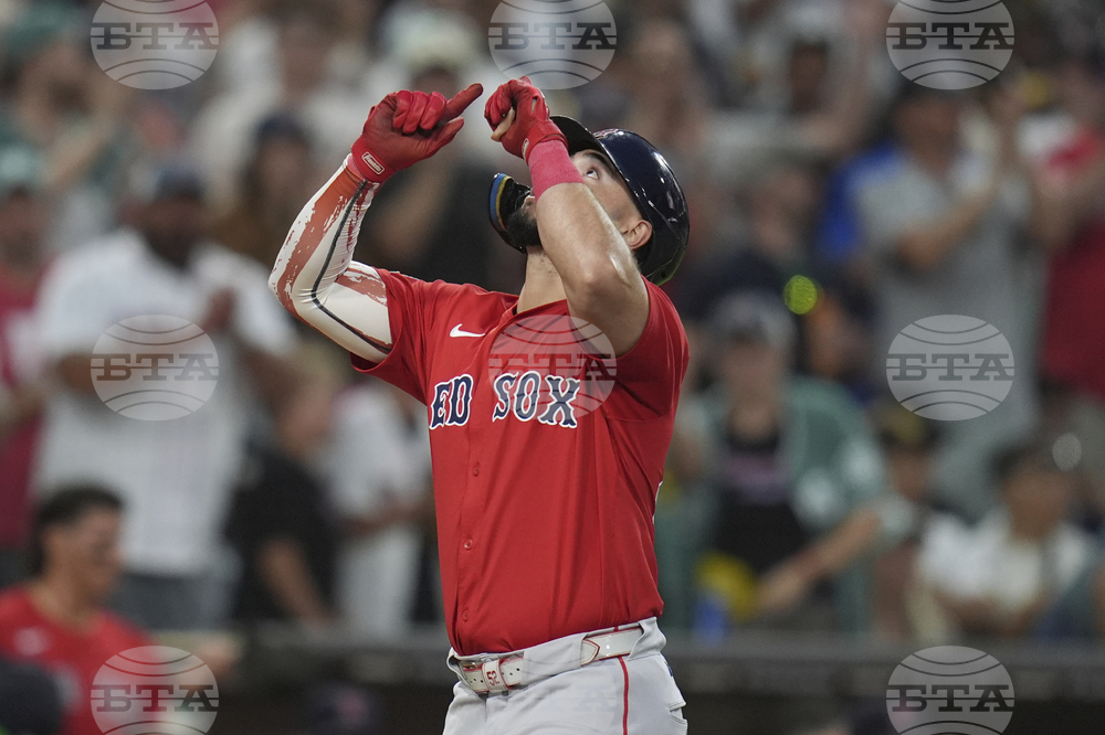 Red Sox Padres Baseball