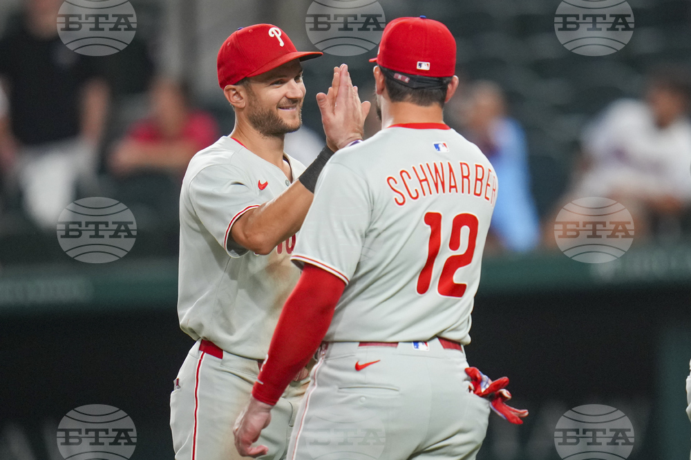 Phillies Rangers Baseball