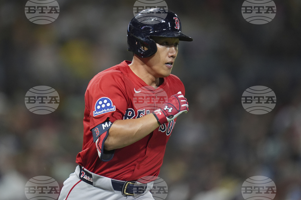 Red Sox Padres Baseball