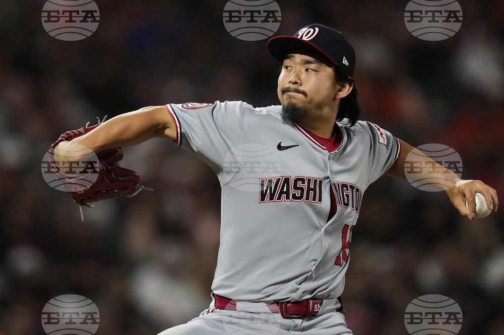 Nationals Giants Baseball