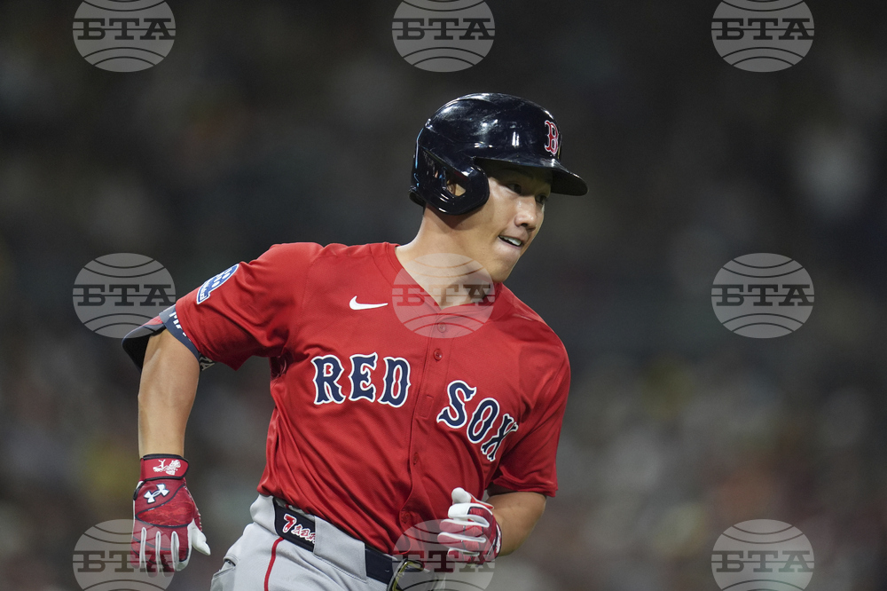 Red Sox Padres Baseball