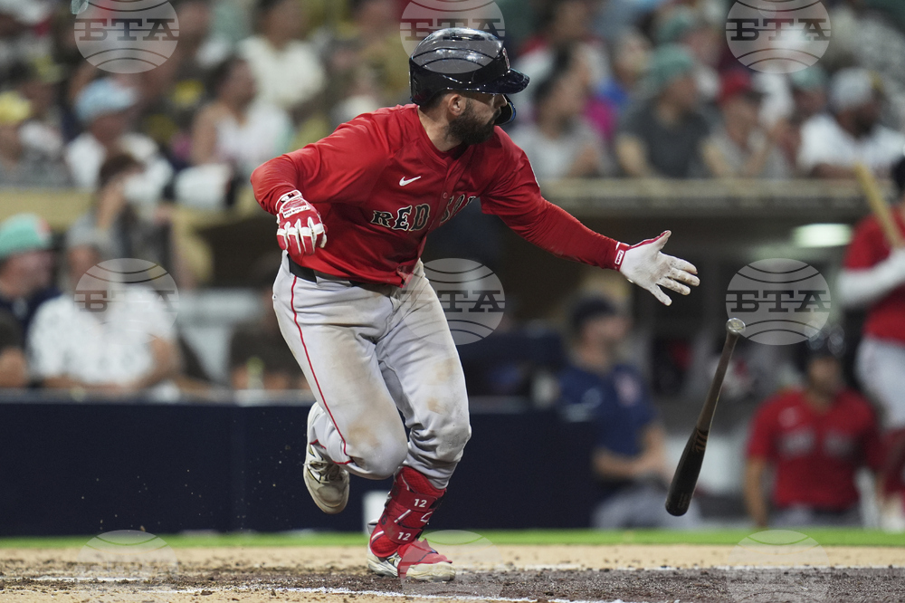 Red Sox Padres Baseball
