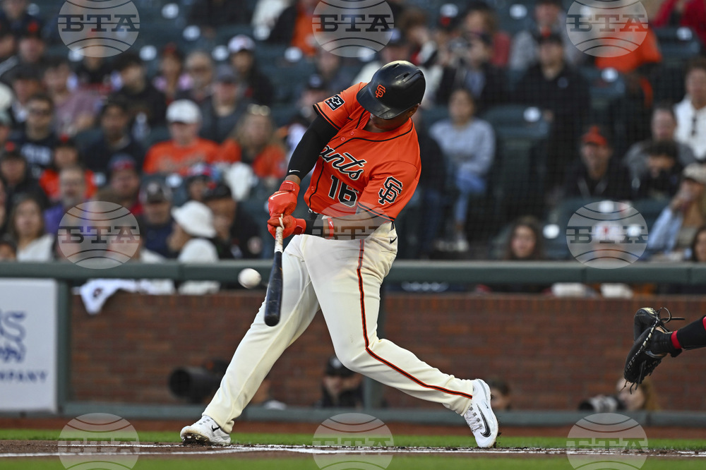 Nationals Giants Baseball