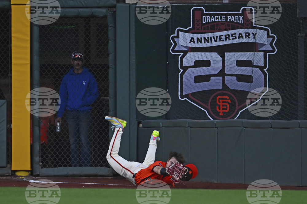 Nationals Giants Baseball