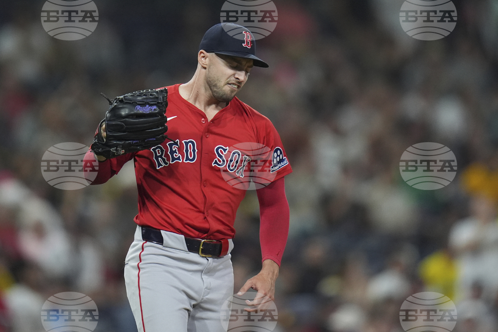 Red Sox Padres Baseball