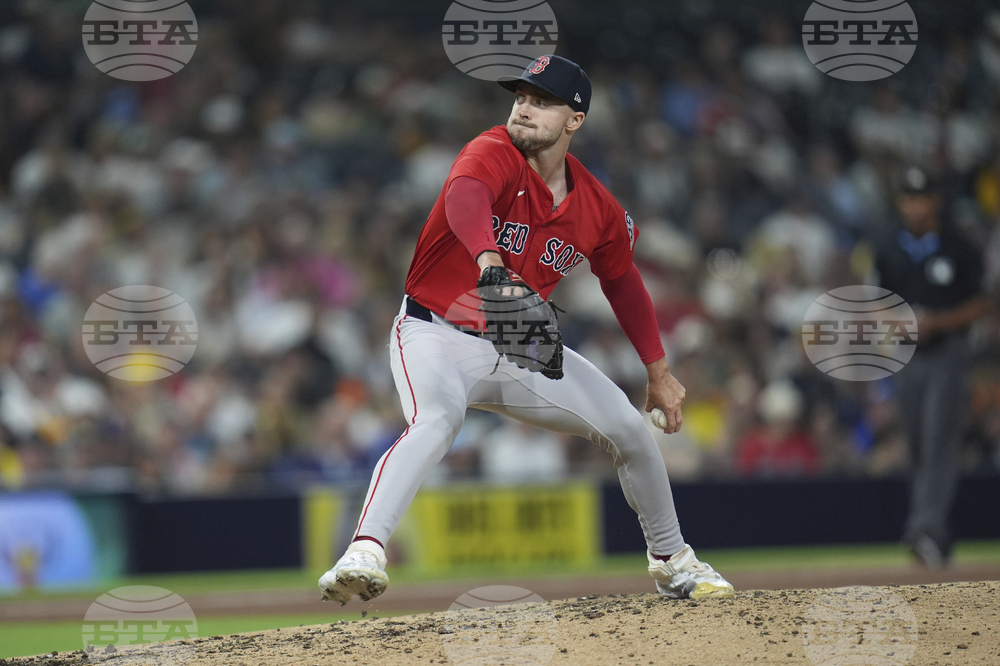 Red Sox Padres Baseball