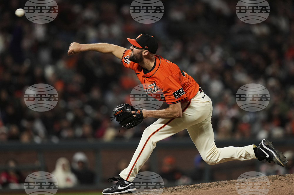 Nationals Giants Baseball